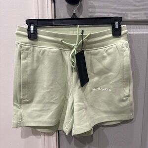 Alphalete Women's Light Green Shorts